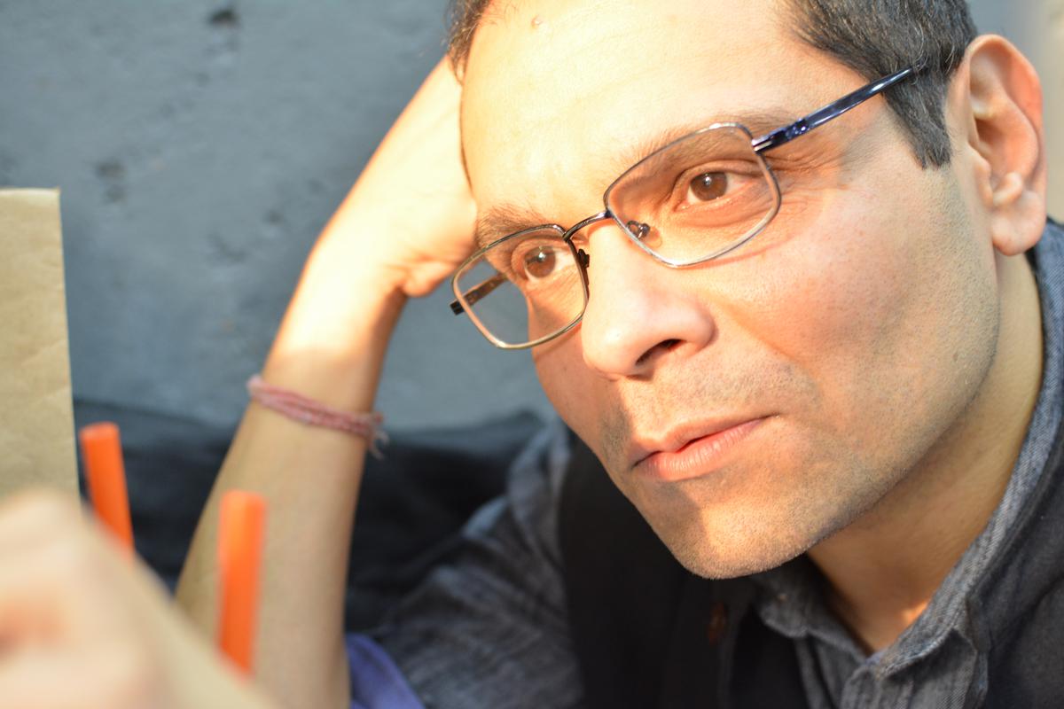 Author Sharif D. Rangnekar, founder of Rainbow Literature Festival.